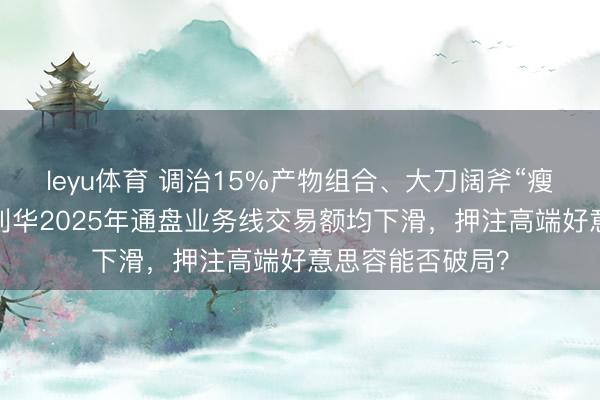 leyu体育 调治15%产物组合、大刀阔斧“瘦身聚焦”！团结利华2025年通盘业务线交易额均下滑，押注高端好意思容能否破局？